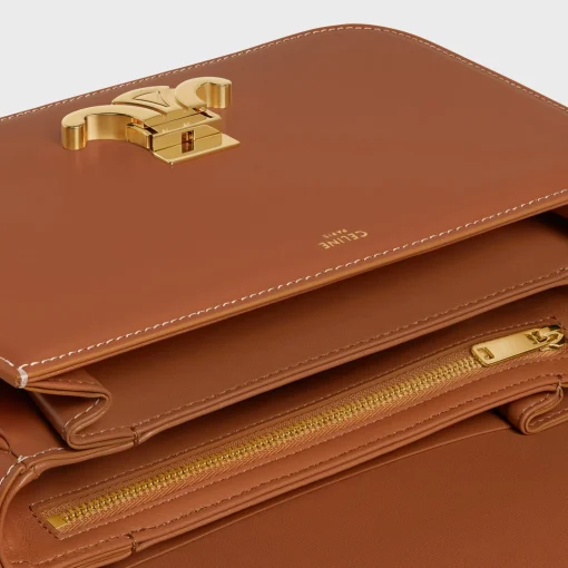 CLASSIQUE TRIOMPHE BAG in Natural Calfskin