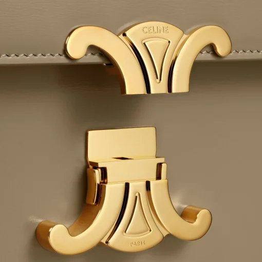 CLASSIQUE TRIOMPHE BAG in shiny calfskin