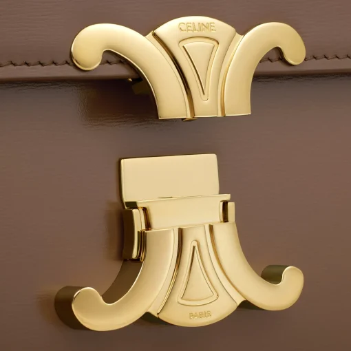 CLASSIQUE TRIOMPHE BAG in shiny calfskin