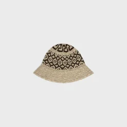 cloche hat in triomphe fair isle wool