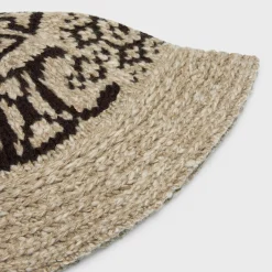 cloche hat in triomphe fair isle wool