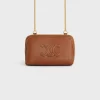 Clutch on Chain Cuir triomphe in smooth calfskin