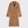coat in camel cloth
