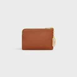 COIN AND CARD POUCH CUIR TRIOMPHE IN SMOOTH CALFSKIN