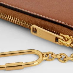 COIN AND CARD POUCH CUIR TRIOMPHE IN SMOOTH CALFSKIN