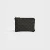 Coin And Card Pouch in Triomphe Canvas