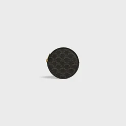 Coin Purse in Triomphe Canvas
