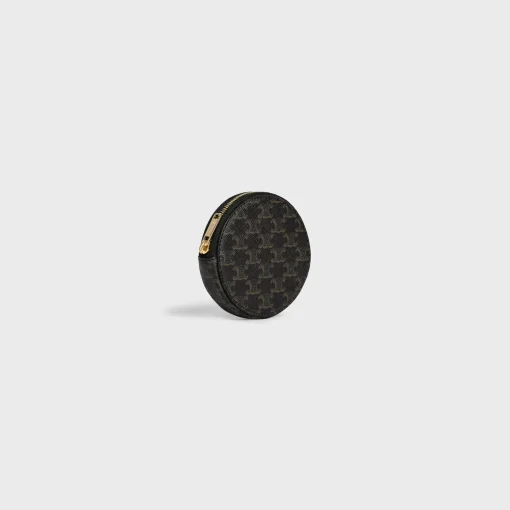 Coin Purse in Triomphe Canvas