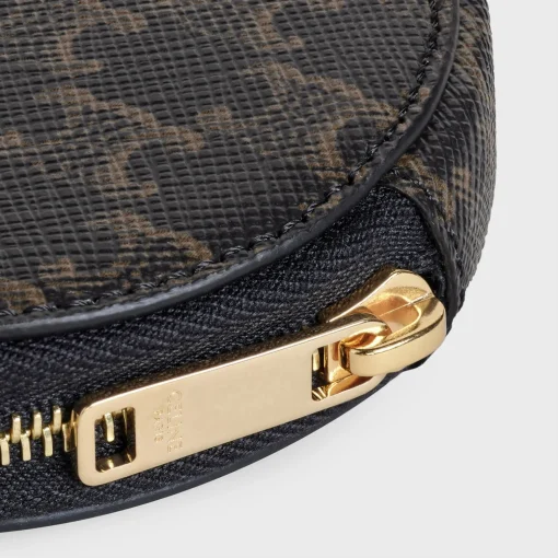 Coin Purse in Triomphe Canvas