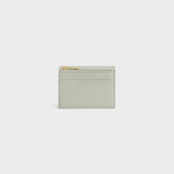 COMPACT WALLET WITH COIN TRIOMPHE in Shiny calfskin