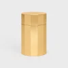 Cotton pot in aluminium