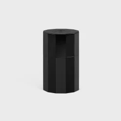 cotton swab pot in aluminium