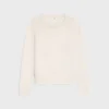 Crew neck sweater in heritage cashmere