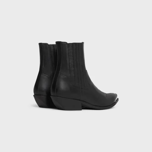 CRUISER BOOTS CHELSEA WITH METAL TOE in Calfskin