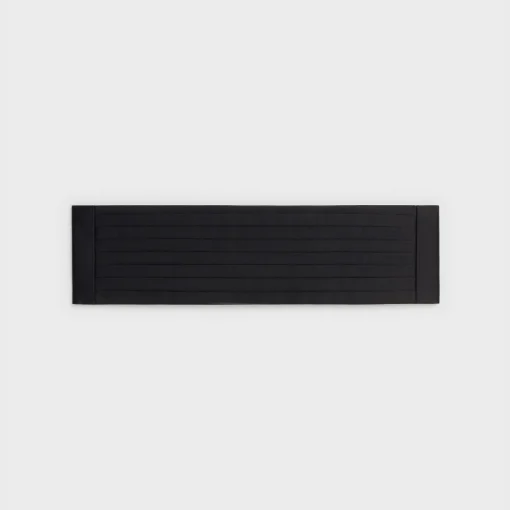 cummerbund in silk satin