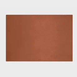 Desk Pad in Natural Calfskin