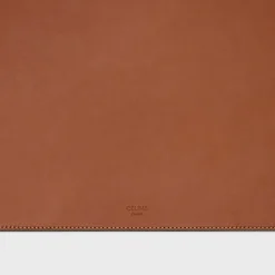 Desk Pad in Natural Calfskin