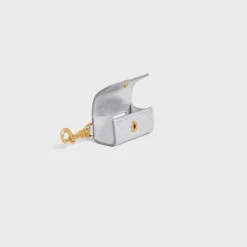 Dog bags holder in laminated calfskin with Triomphe embossed