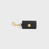 Dog bags holder in smooth calfskin with CELINE embossed