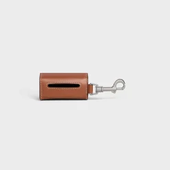 Dog Bags Holder in Smooth Calfskin