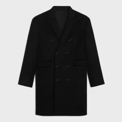 double face cashmere overcoat