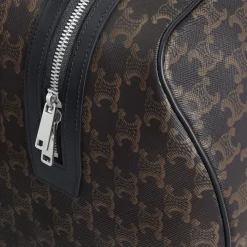 Duffle bag in Triomphe Canvas with Celine print