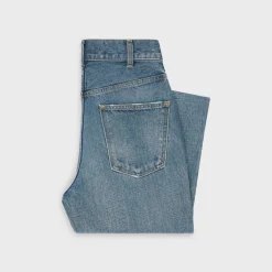DYLAN FLARED JEANS WITH SIGNATURE IN UNION WASH DENIM
