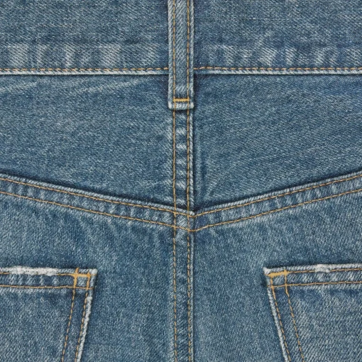 DYLAN FLARED JEANS WITH SIGNATURE IN UNION WASH DENIM