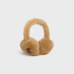 earmuffs in shearling