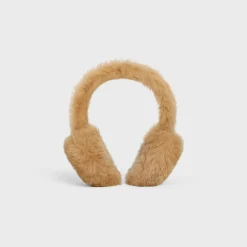 earmuffs in shearling