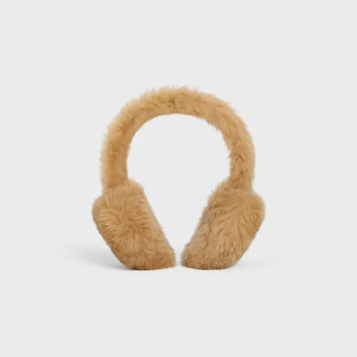 earmuffs in shearling