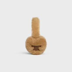 earmuffs in shearling