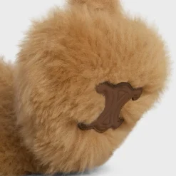 earmuffs in shearling