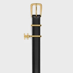 ELEGANT CHARM BELT in Taurillon Leather