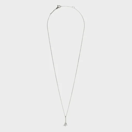Etoile Celine Necklace in White Gold and Diamond