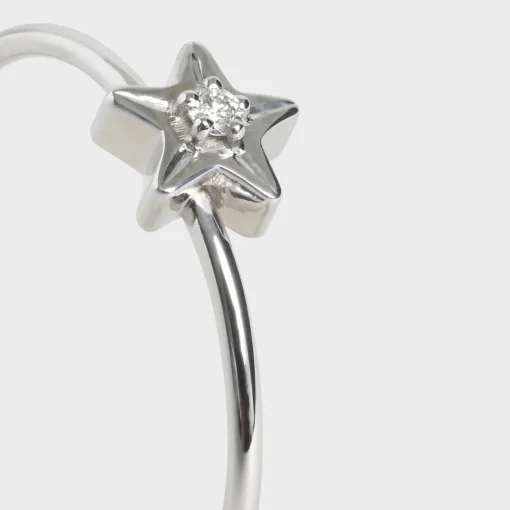 Etoile Celine Ring in White Gold and Diamond