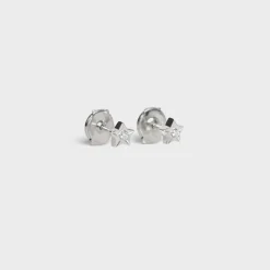 Etoile Celine Studs in White Gold and Diamonds