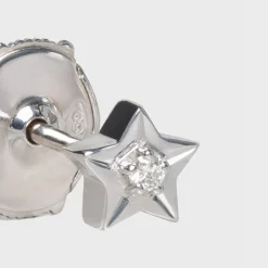 Etoile Celine Studs in White Gold and Diamonds