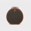 Fedora case in triomphe canvas and calfskin