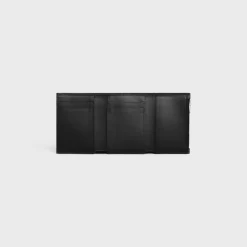 Fine Strap Wallet in Triomphe Canvas and Lambskin