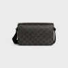 Flap Messenger in TRIOMPHE CANVAS AND CALFSKIN