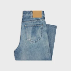 flared surf jeans in summer dazed wash denim