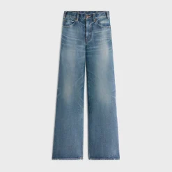 flared surf jeans in union wash denim
