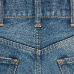 flared surf jeans in union wash denim