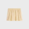flowing shorts in triomphe silk jacquard