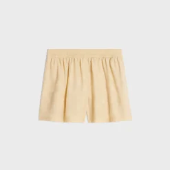 flowing shorts in triomphe silk jacquard