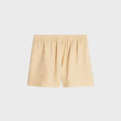 flowing shorts in triomphe silk jacquard