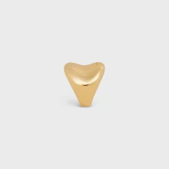 Formes Abstraites Cosmos Ring in Brass with Gold Finish