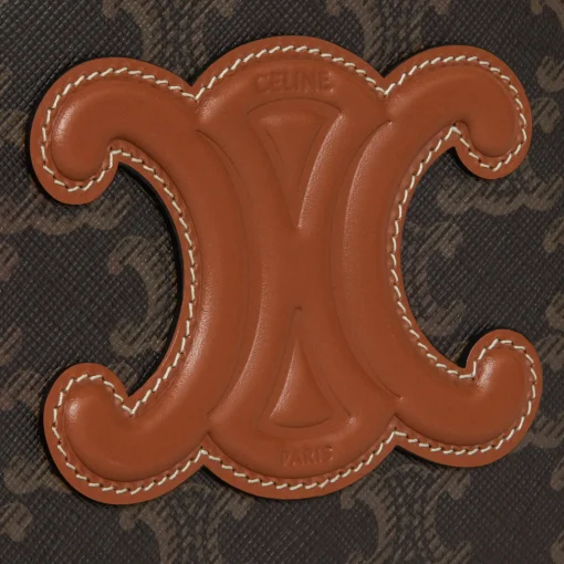 HALF MOON CASE TRIOMPHE CANVAS