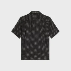 hawaiian shirt in printed viscose